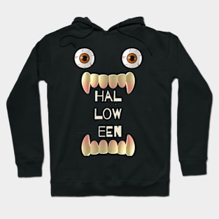 Halloween Scary Teeth Hoodie